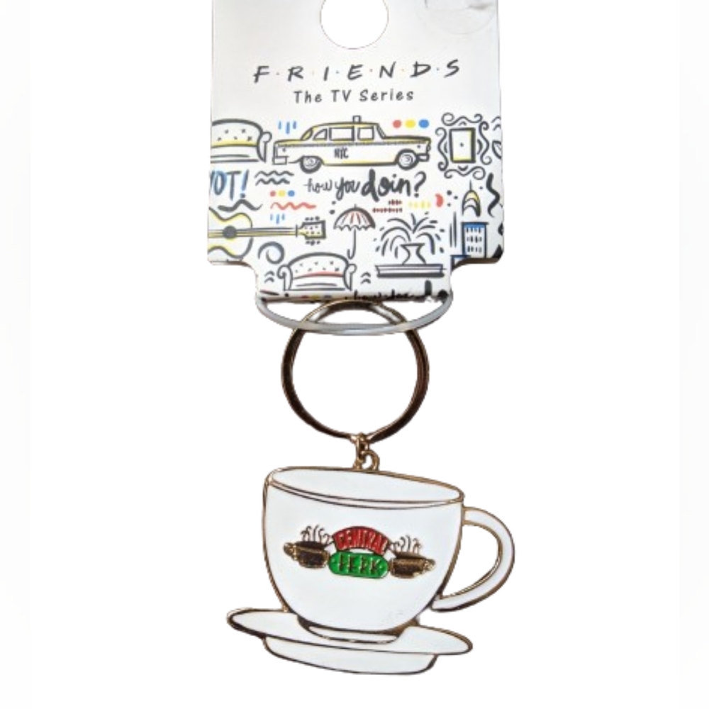 FRIENDS Goldtone Keychain (Official Licensed Product)